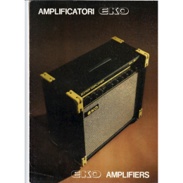 1980s Eko amplifier & guitar series product flyers catalog 1