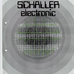 1980 Schaller Electronic Catalog made in Germany 34