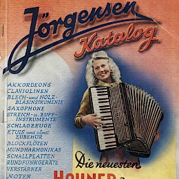 Jörgensen music instruments catalog & pricelist 1960s Germany