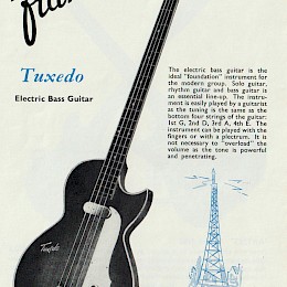 Bell guitars catalog 1961 Egmond Framus Levin Broadway Tuxedo Burns made in UK 5