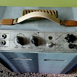 1960s Melos 6w tube amp, made in Slovenia 1