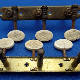 Warg 2x3 guitar tuners 1950s made in DDR Germany 1